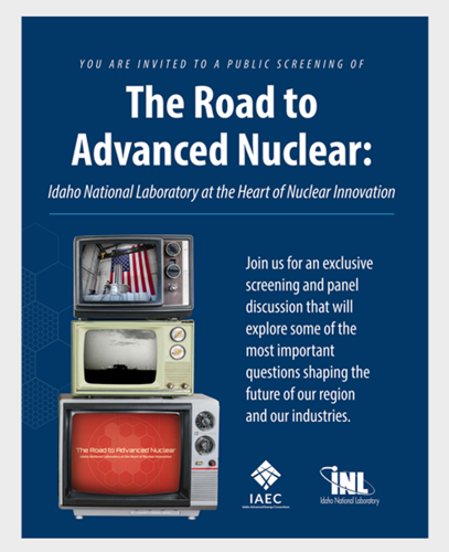 Image showing title of documentary with three old-fashioned TVs