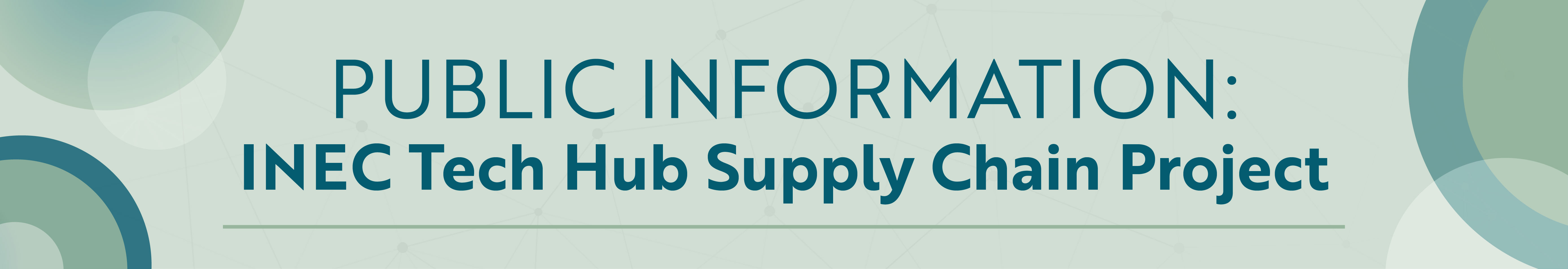 INEC Tech Hub Supply Chain Public Information